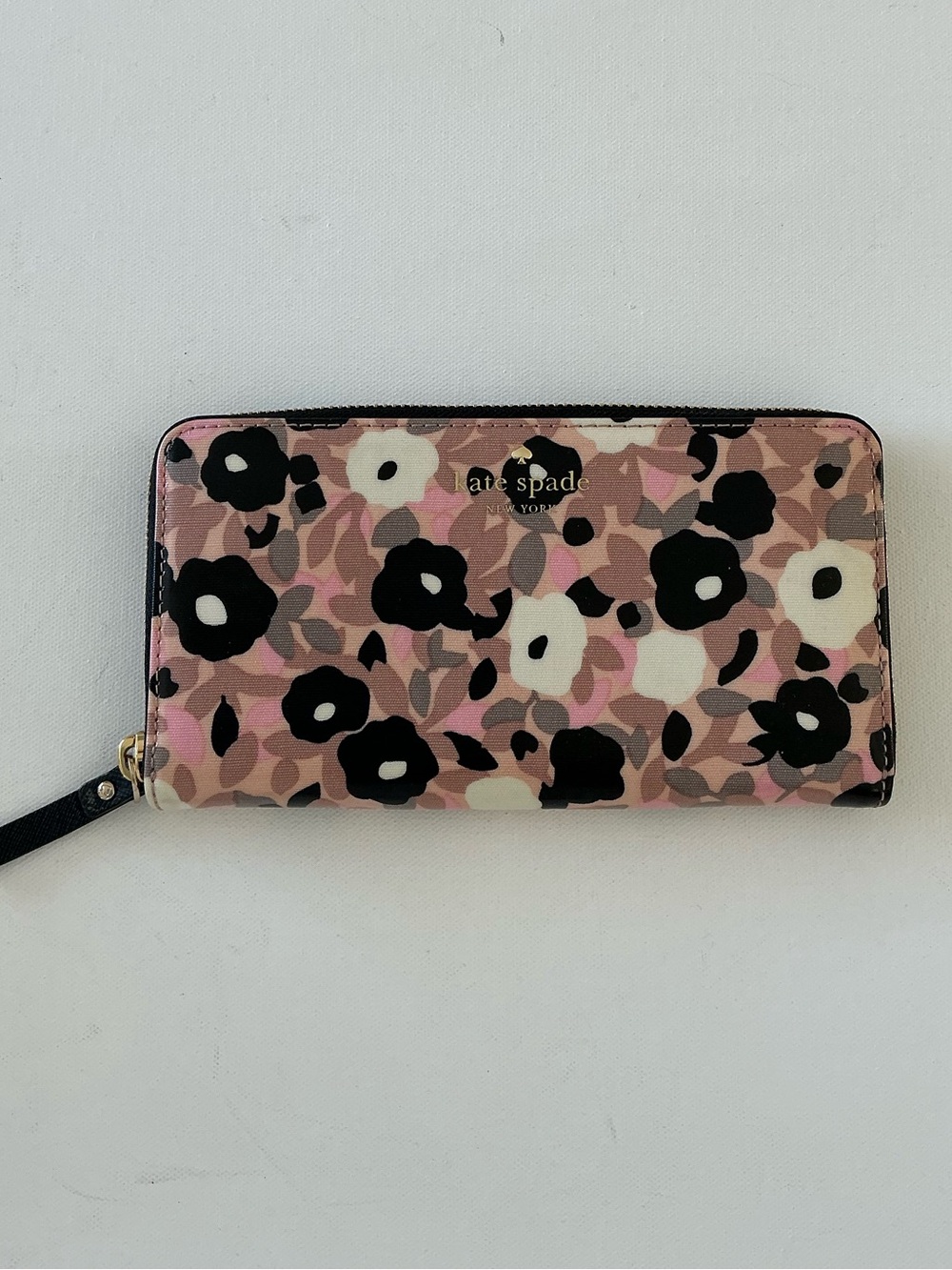 Kate Spade New York Cedar Street Floral Zip Around Wallet Blush Pink